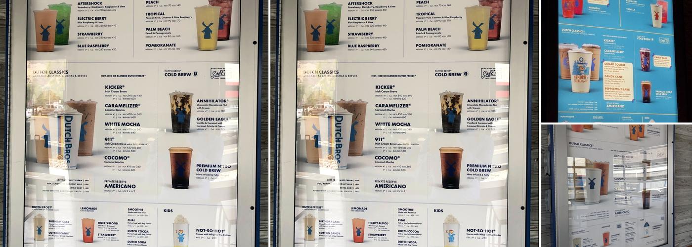 Dutch Bros Coffee Menu