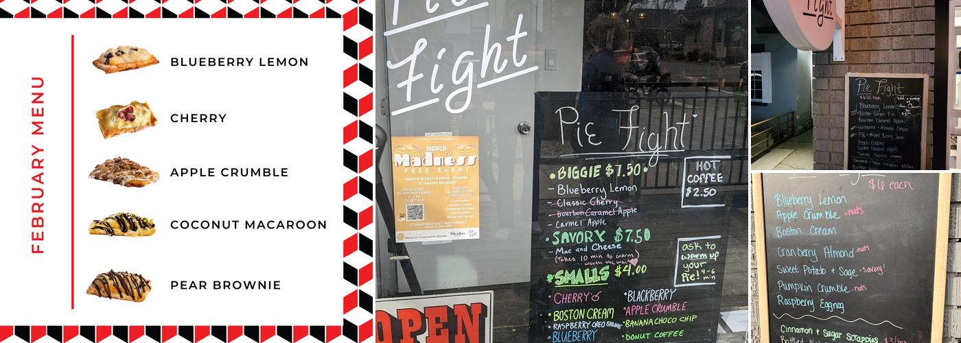 Pie Fight Menu
