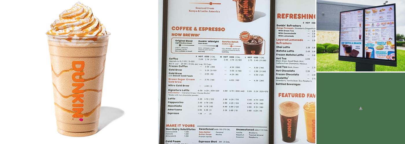 Dunkin' Menu