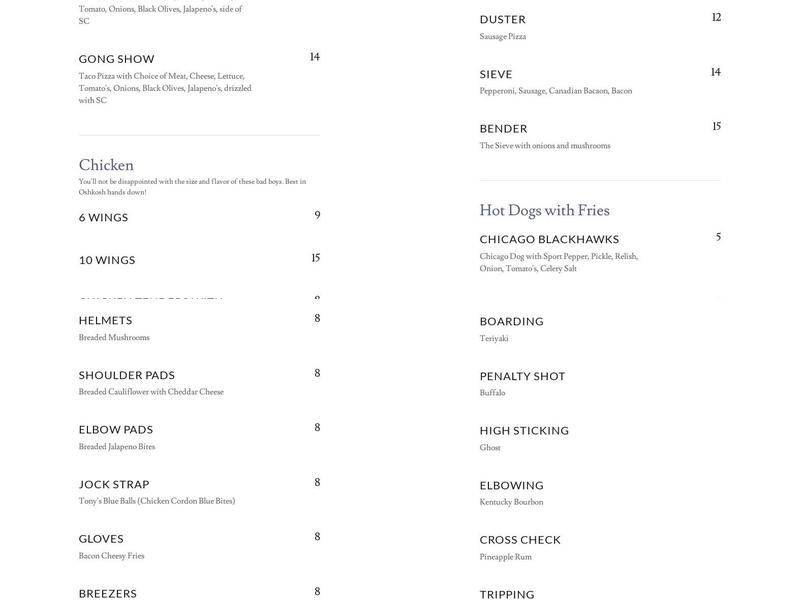 Corner Bar & Grill, Oshkosh Menu, Reviews (52), Photos (21