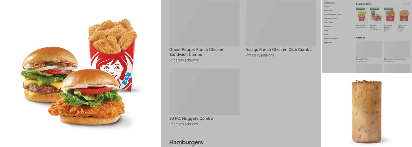 Wendy's Menu
