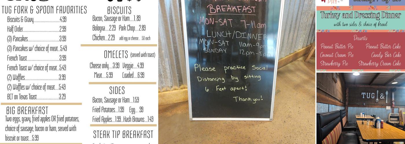 Tug Fork n Spoon Menu
