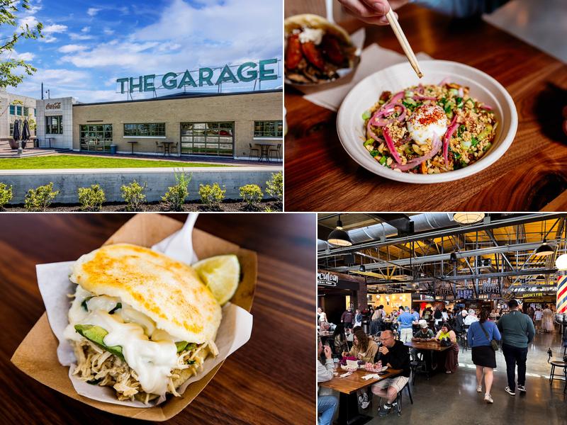 The Garage Food Hall 906 Carrollton Ave, Indianapolis