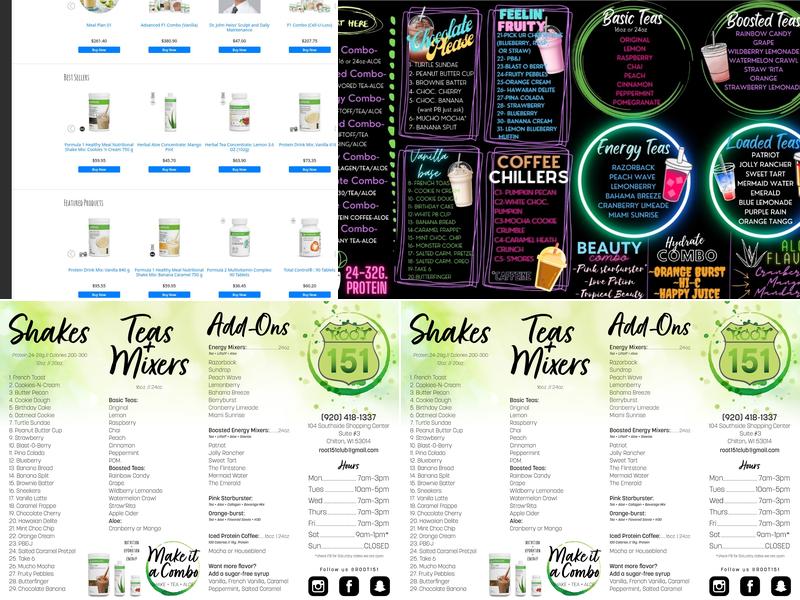 Root 151 Menu