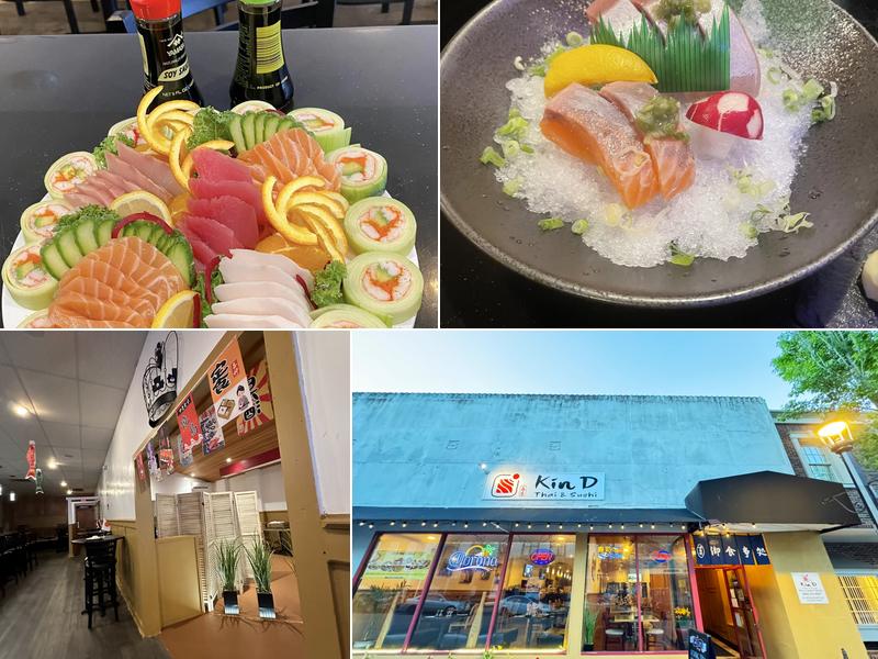 Kin D Thai & Sushi 123 State St, New London