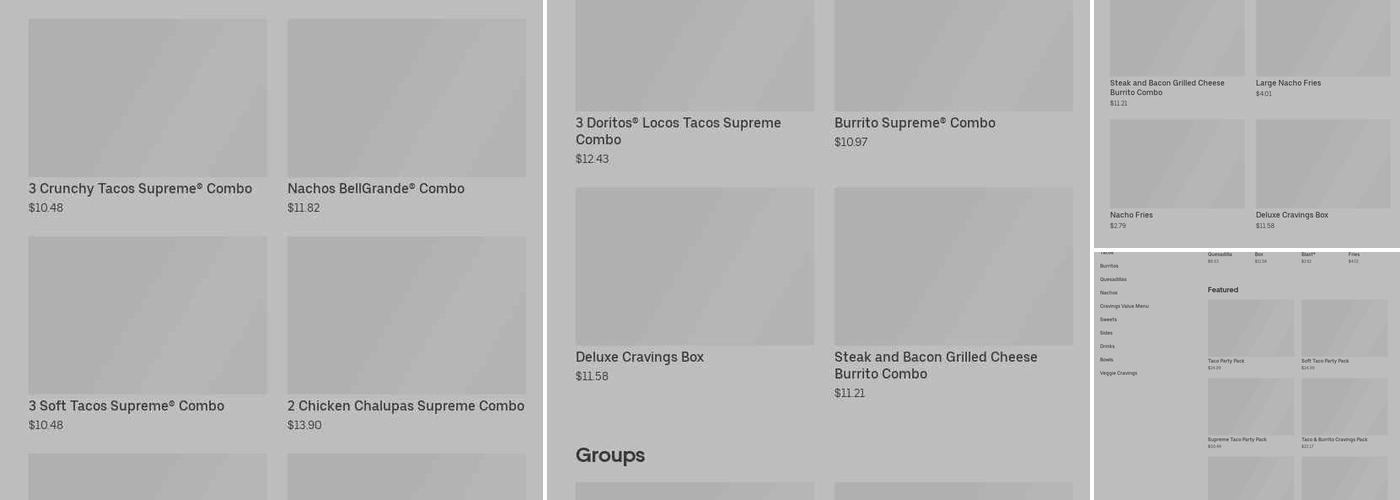 Taco Bell Menu