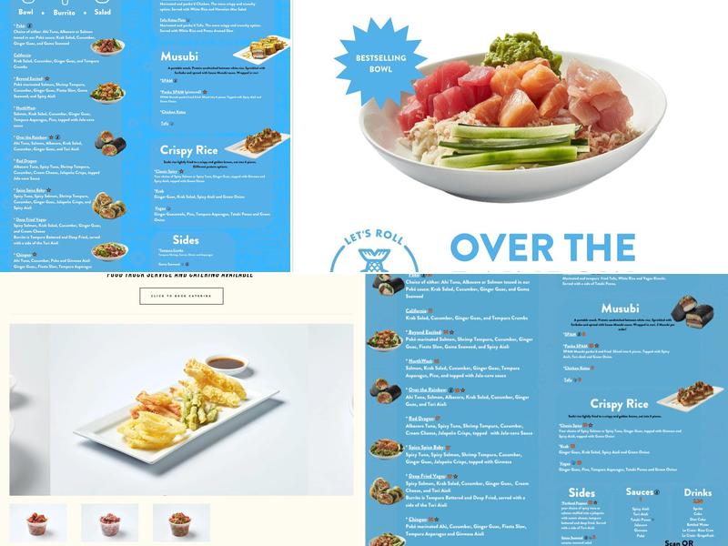 Let's Roll PDX - Moxy Menu