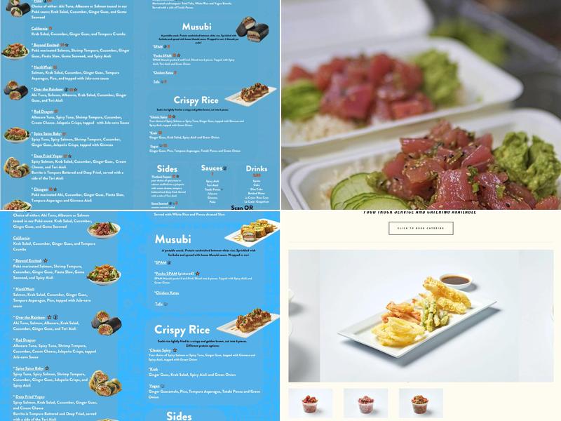 Let's Roll PDX - Moxy Menu