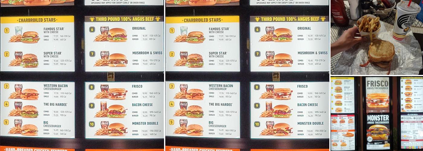 Hardee’s Menu