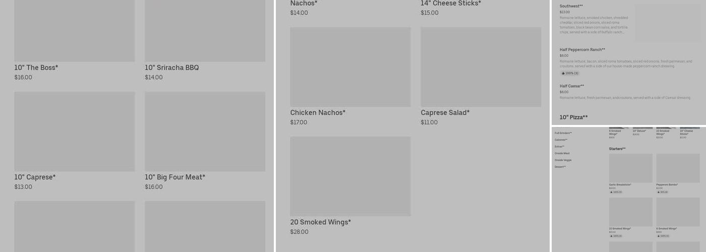 Classic Cuban Food Menu