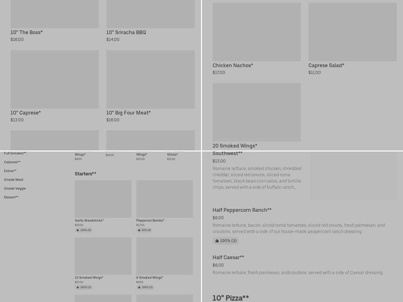 Classic Cuban Food Menu