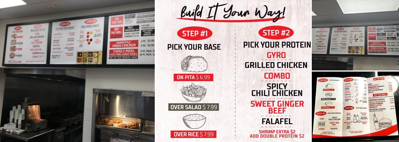 The Halal Hut Centereach Menu