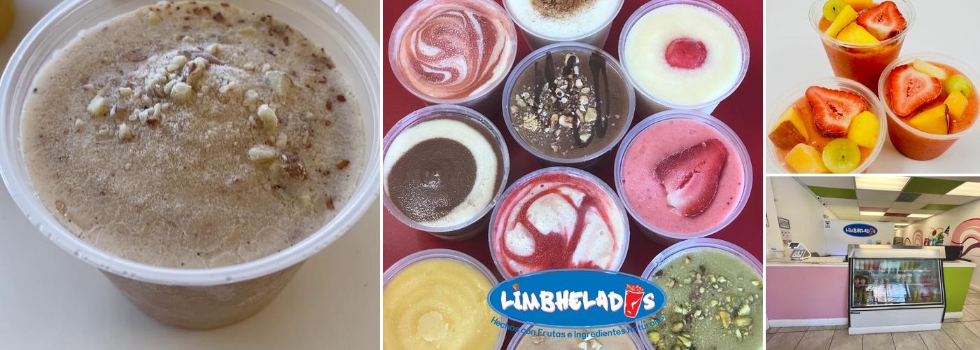 Limbhelados Menu