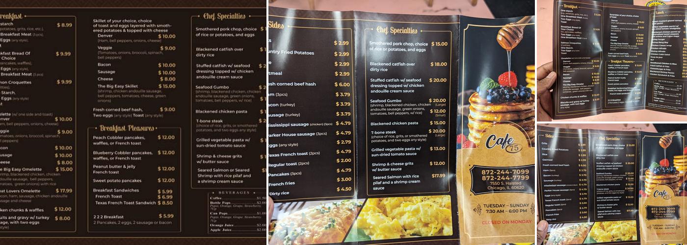 Humble Eats Menu