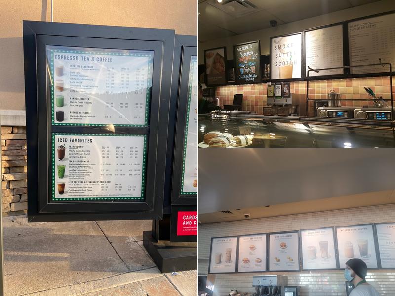 Starbucks Menu