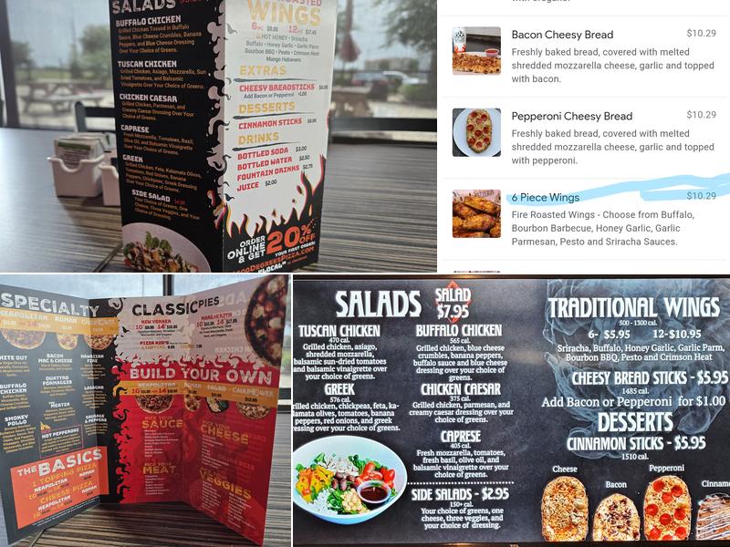 1000 Degrees Pizza - Houston, TX Menu