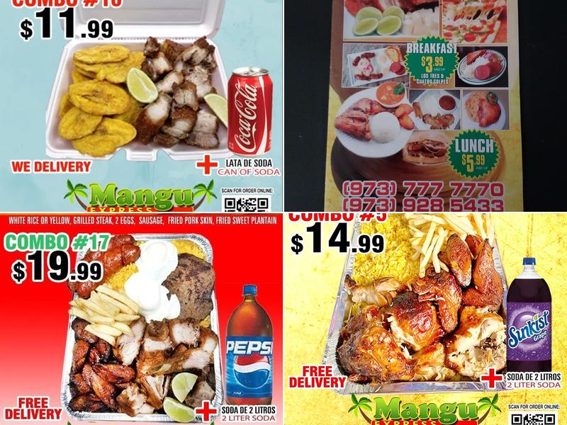 El Mangu Express Clifton Menu