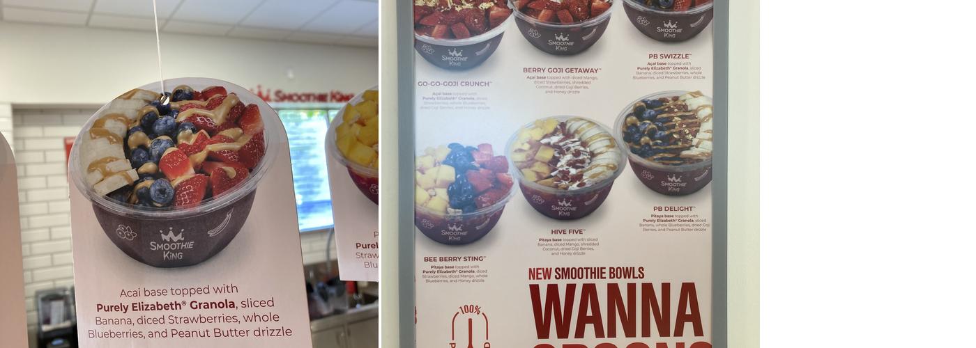 Smoothie King Menu
