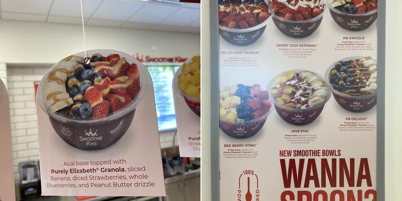 Smoothie King Menu