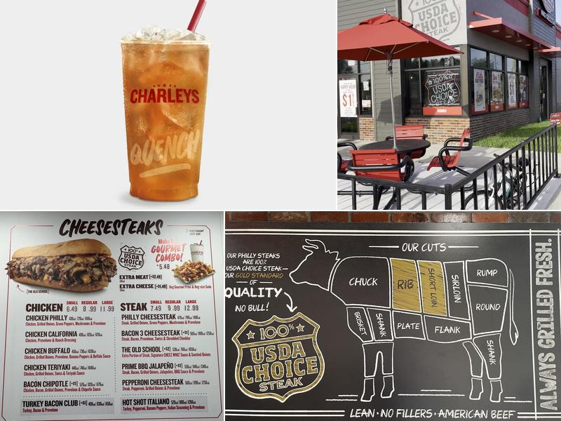Charleys Cheesesteaks & Wings Menu