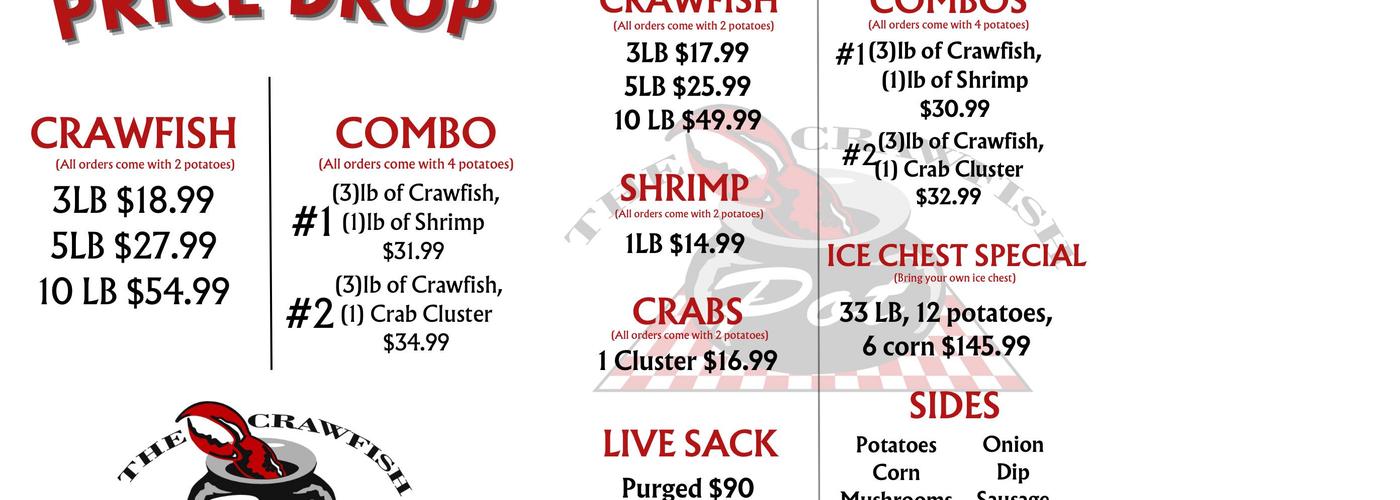 The Crawfish Pot Menu
