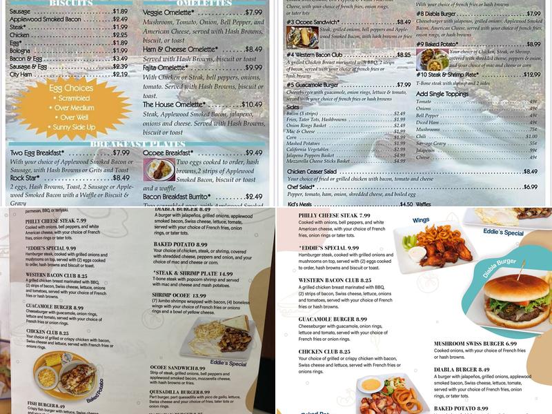 Ocoee cafe Ocoee tn 37361 Menu