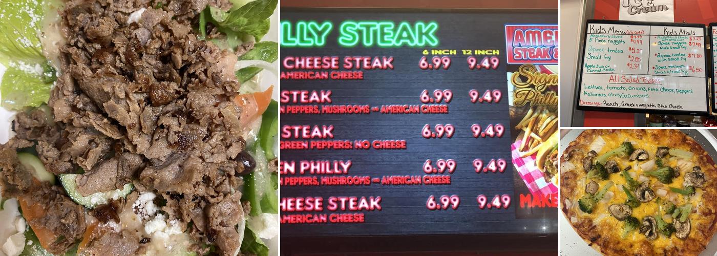 Steak and Potato Menu