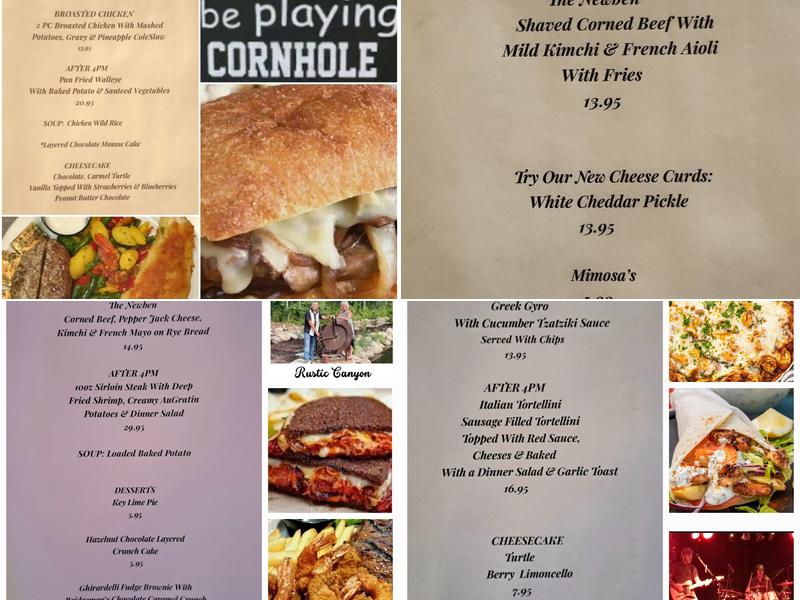 The Channel Bar & Grill Menu