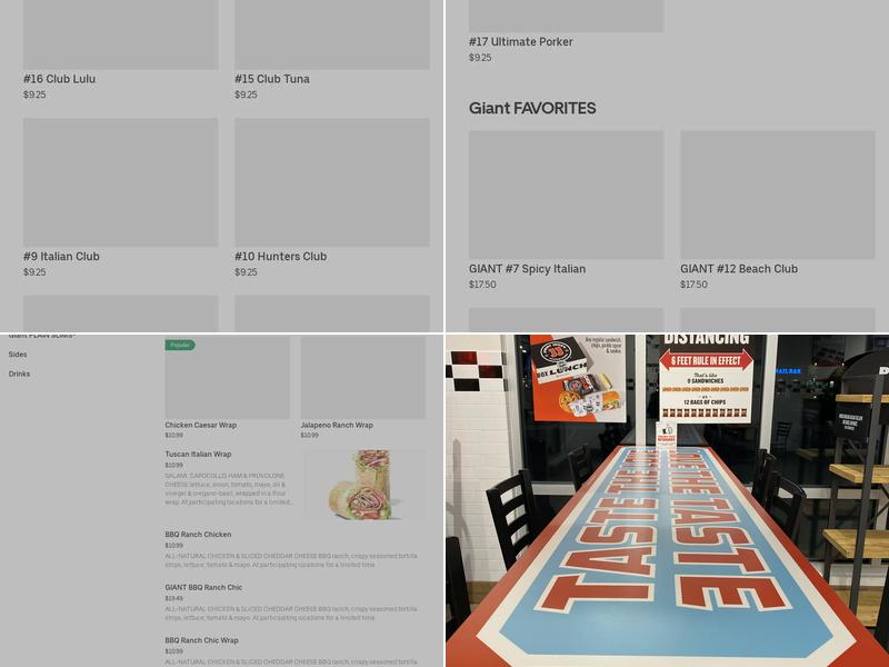 Jimmy John's Menu