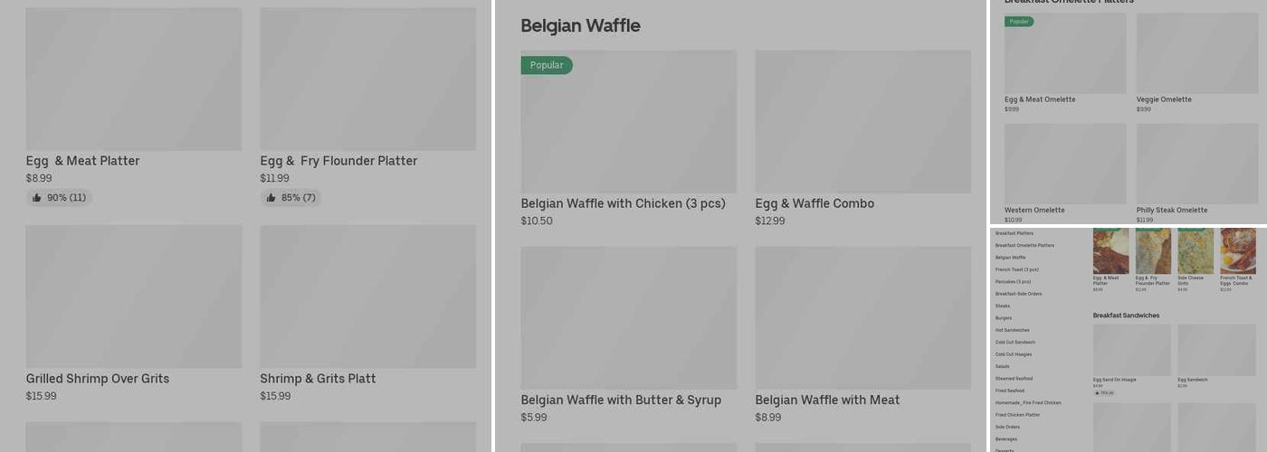 Pizza & pasta Menu