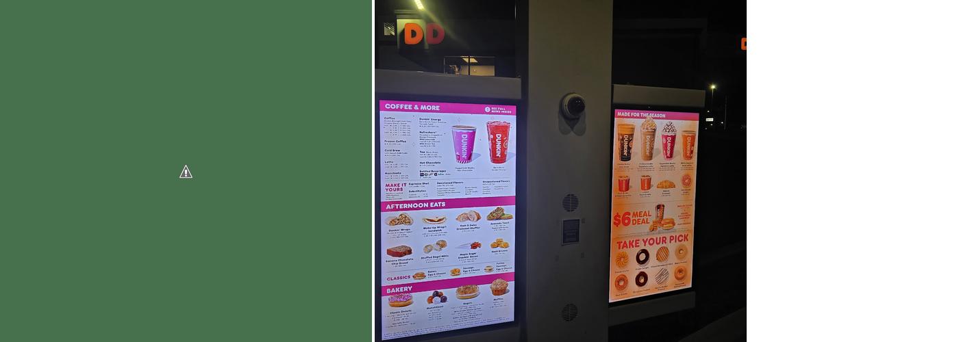 Dunkin' Menu