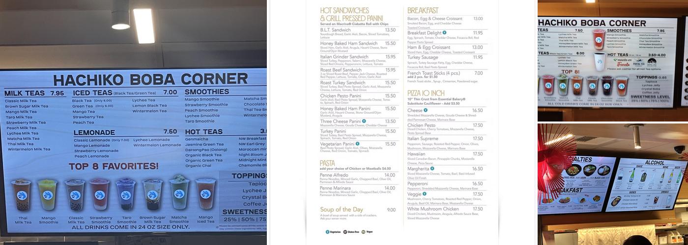 Hachi-ko Menu