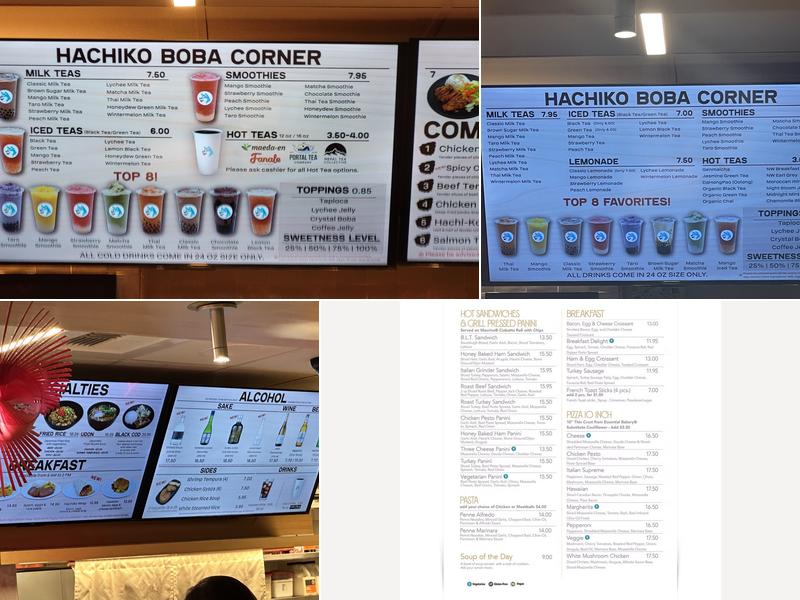 Hachi-ko Menu