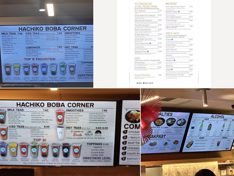 Hachi-ko Menu