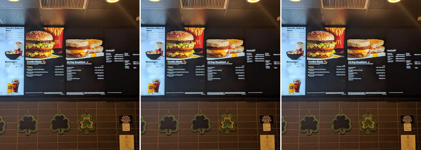 McDonald's Menu