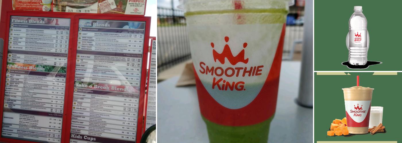 Smoothie King Menu