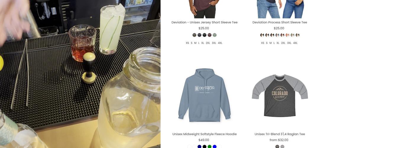 Deviation Distilling Menu