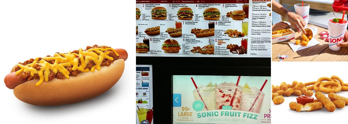 Sonic Drive-In Menu