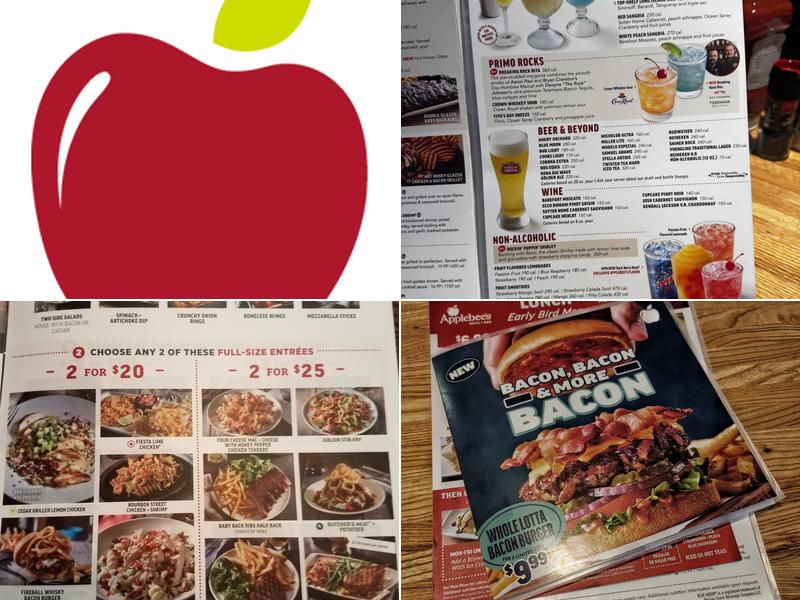 Applebee's Grill + Bar Menu