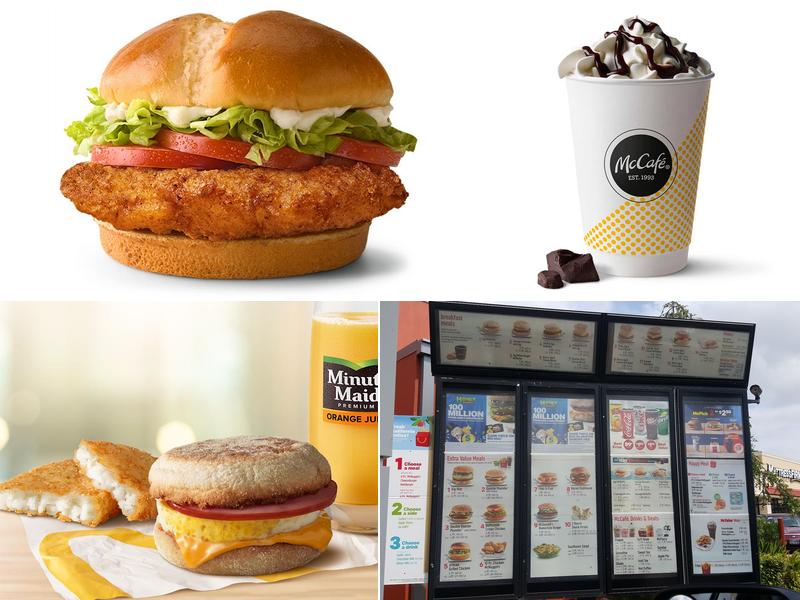 McDonald's Menu