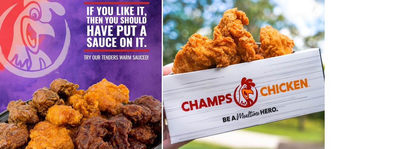 Champs Chicken Menu