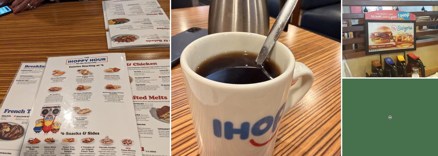 IHOP Menu