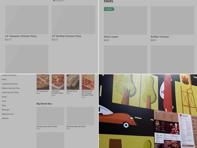 Pizza Hut Menu