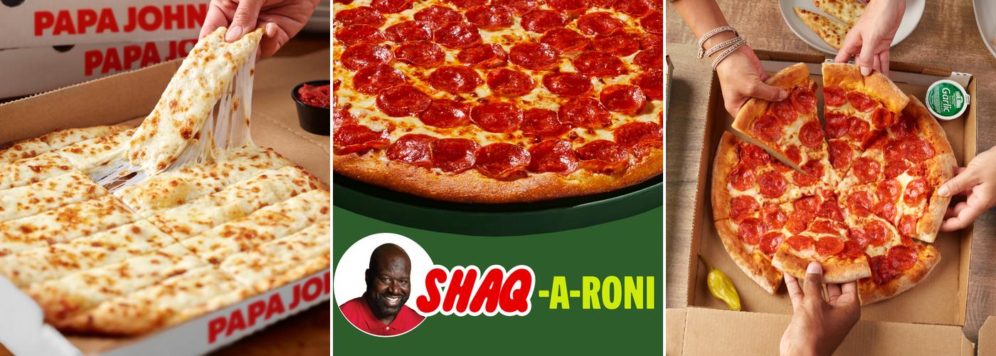 Papa Johns Pizza Menu