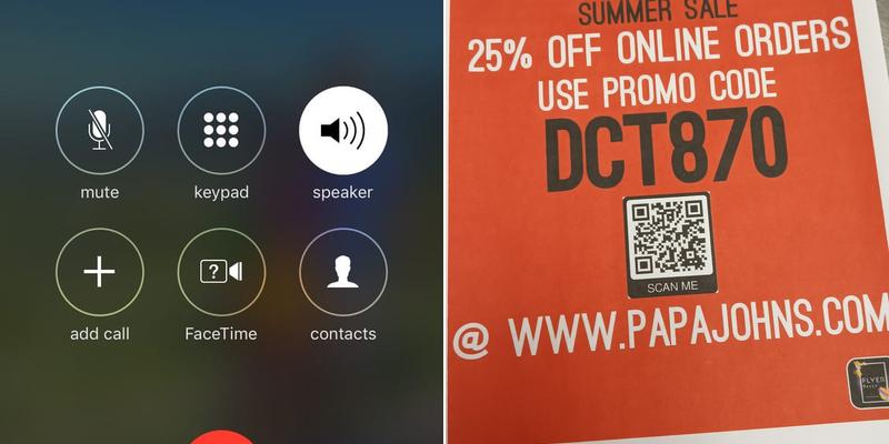 Papa Johns Pizza Menu