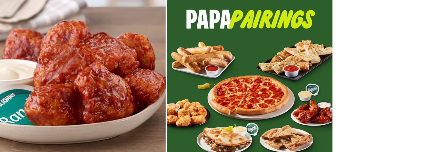 Papa Johns Pizza Menu