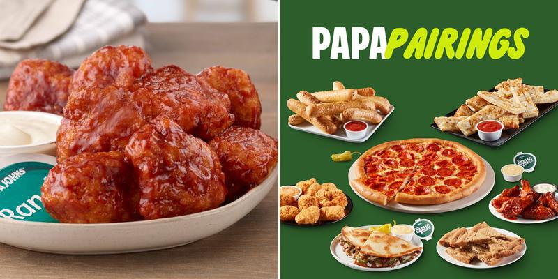 Papa Johns Pizza Menu