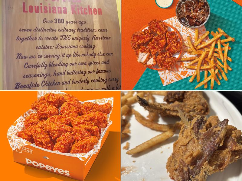 Popeyes Louisiana Kitchen Menu