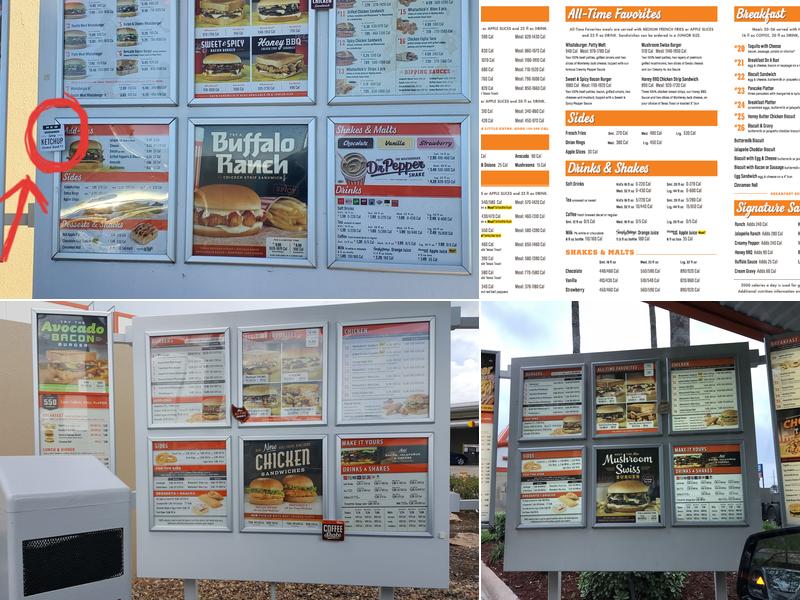 Whataburger Menu