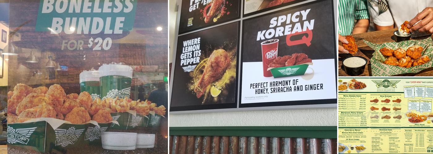 Wingstop Menu